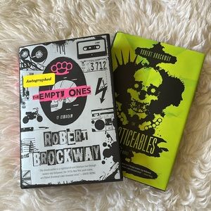 Signed Robert Brockaway Book “The Empty Ones” and Sequel book